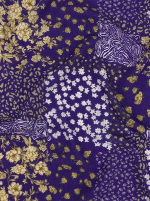 Gauzy Wrinkled Rayon Woven Print – Purple Patchwork Floral – Mood Exclusive Fields of Fancy Gauzy Wrinkled Rayon Woven Print – Purple Patchwork Floral – Mood Exclusive Fields of Fancy