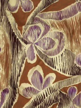 Mood Exclusive Yellow and Orange Texture Transverse Viscose Twill Mood Exclusive Yellow and Orange Texture Transverse Viscose Twill