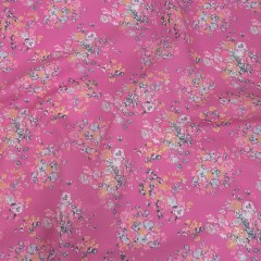 Cotton Poplin Print – Pink Flower Bunches – Mood Exclusive Auspicious Arrangements Cotton Poplin Print – Pink Flower Bunches – Mood Exclusive Auspicious Arrangements