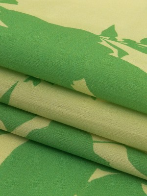 Cotton Poplin Print – Mellow Yellow and Green Floral – Mood Exclusive Sprouting Silhouettes Cotton Poplin Print – Mellow Yellow and Green Floral – Mood Exclusive Sprouting Silhouettes