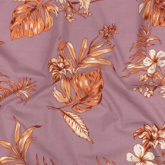 Cotton Poplin Print – Lilac and Orange Floral – Mood Exclusive Carefree Compliments Cotton Poplin Print – Lilac and Orange Floral – Mood Exclusive Carefree Compliments