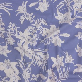 Cotton Poplin Print – Lilac and White Floral – Mood Exclusive Daylily Haze Cotton Poplin Print – Lilac and White Floral – Mood Exclusive Daylily Haze