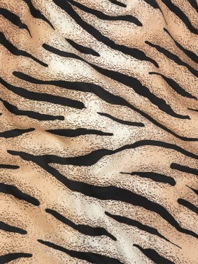 Mood Exclusive Peach Tiger Queen Stretch Cotton Sateen Mood Exclusive Peach Tiger Queen Stretch Cotton Sateen