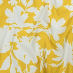 Mood Exclusive Yellow Sultry Silhouettes Stretch Cotton Woven Mood Exclusive Yellow Sultry Silhouettes Stretch Cotton Woven