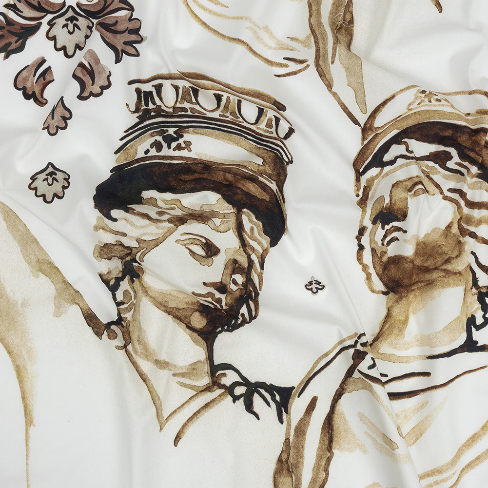 Mood Exclusive Roman Ruins Stretch Cotton Poplin Mood Exclusive Roman Ruins Stretch Cotton Poplin