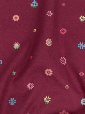 Mood Exclusive Magenta Stadium Arcadium Stretch Cotton Poplin Mood Exclusive Magenta Stadium Arcadium Stretch Cotton Poplin