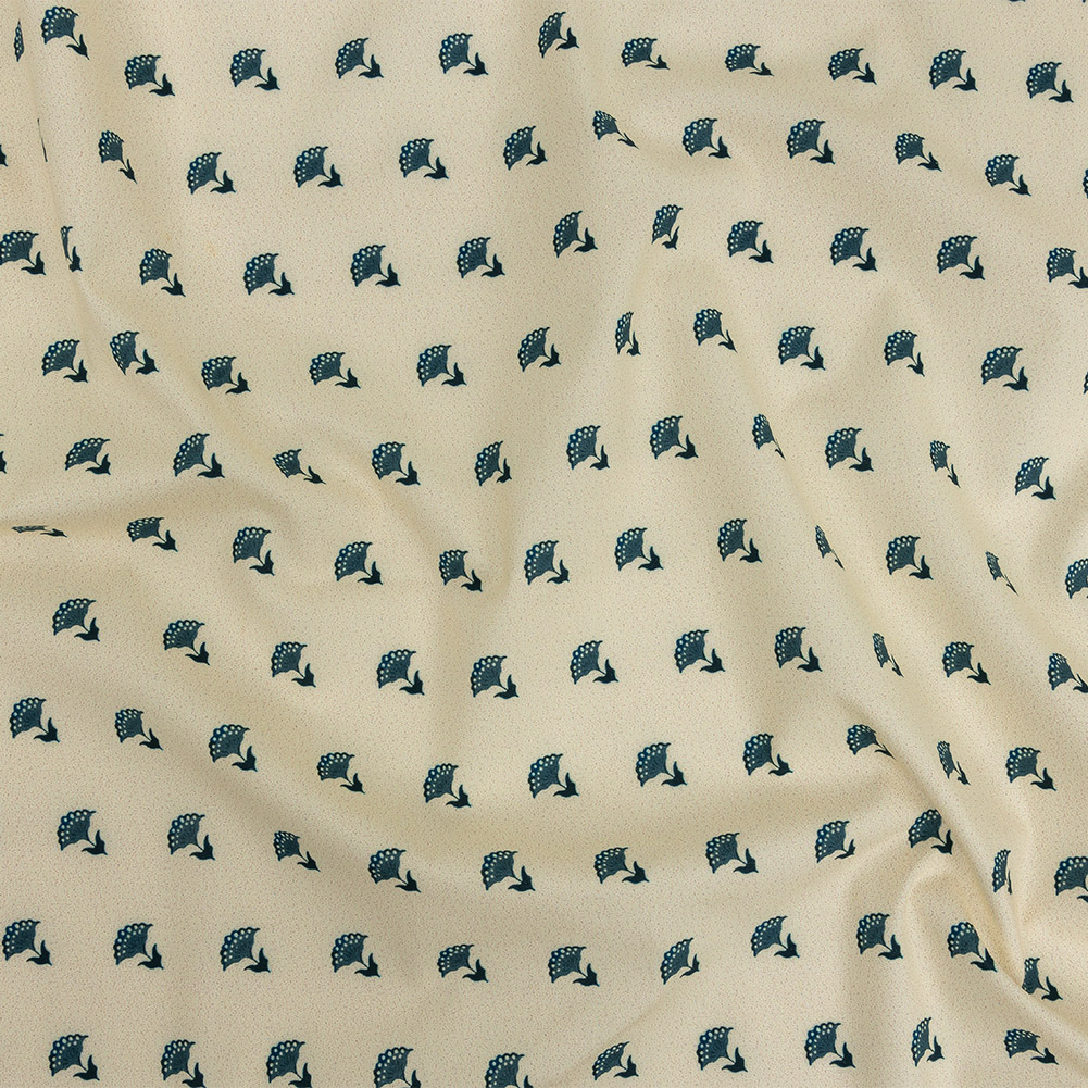 Mood Exclusive Impala Floral Fans Stretch Cotton Poplin Mood Exclusive Impala Floral Fans Stretch Cotton Poplin