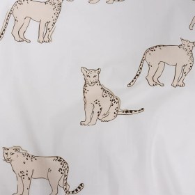 Mood Exclusive Beige Leopards of Languor Cotton Poplin Mood Exclusive Beige Leopards of Languor Cotton Poplin