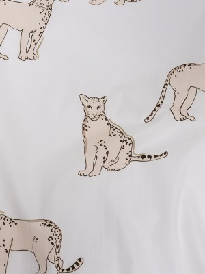Mood Exclusive Beige Leopards of Languor Cotton Poplin Mood Exclusive Beige Leopards of Languor Cotton Poplin