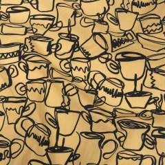 Mood Exclusive Yellow Kitchen Couture Cotton Poplin Mood Exclusive Yellow Kitchen Couture Cotton Poplin