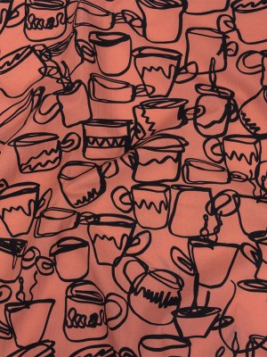 Mood Exclusive Pink Kitchen Couture Cotton Poplin Mood Exclusive Pink Kitchen Couture Cotton Poplin