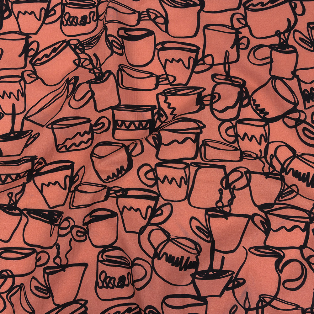 Mood Exclusive Pink Kitchen Couture Cotton Poplin Mood Exclusive Pink Kitchen Couture Cotton Poplin