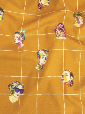 Mood Exclusive Marigold Outside the Box Stretch Brushed Cotton Twill Mood Exclusive Marigold Outside the Box Stretch Brushed Cotton Twill