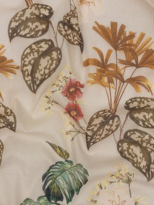 Mood Exclusive Beige Naturalist’s Notebook Crinkled Cotton Voile Mood Exclusive Beige Naturalist’s Notebook Crinkled Cotton Voile