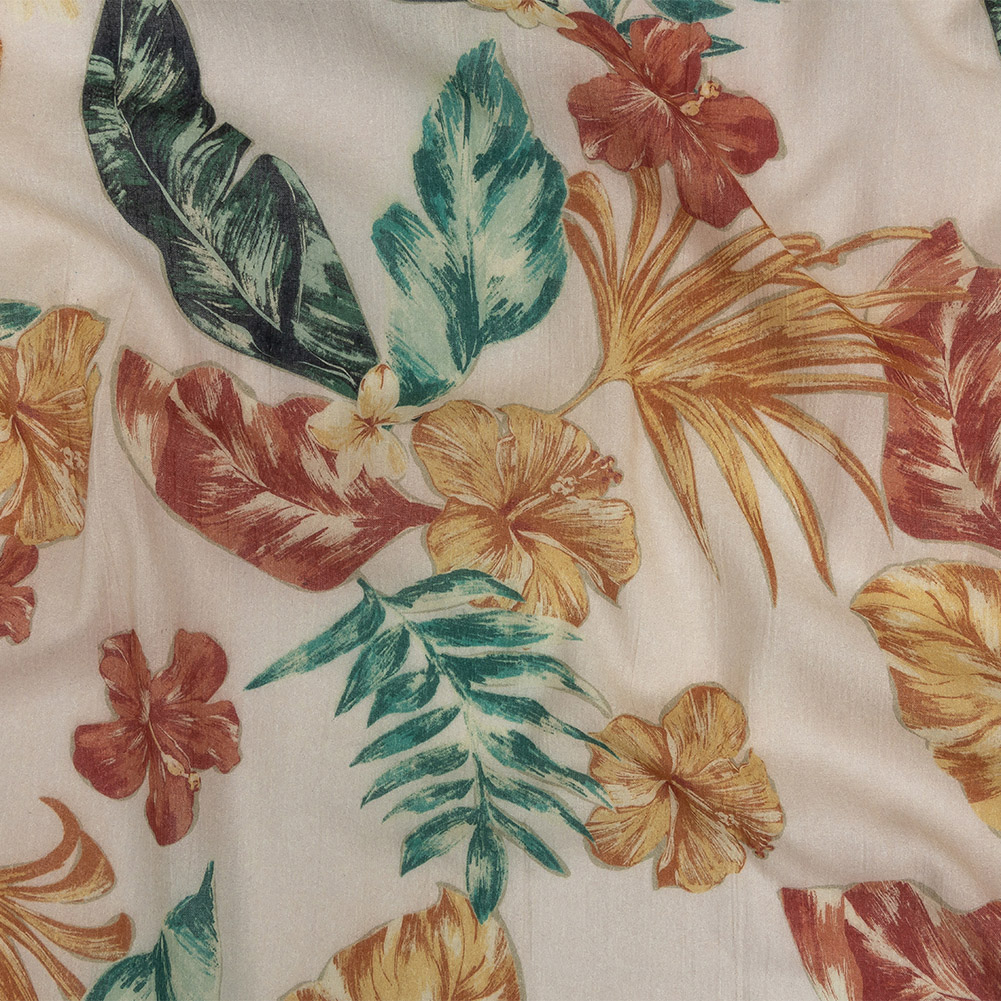 Mood Exclusive Foliage Infatuation Crinkled Cotton Voile Mood Exclusive Foliage Infatuation Crinkled Cotton Voile