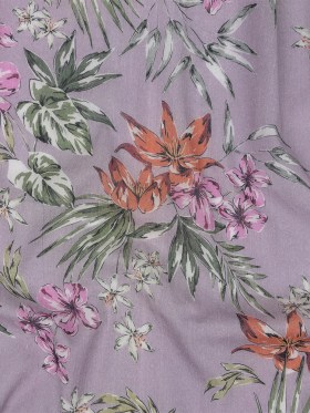 Mood Exclusive Lavender Delicate Indulgence Crinkled Cotton Voile Mood Exclusive Lavender Delicate Indulgence Crinkled Cotton Voile