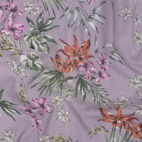 Mood Exclusive Lavender Delicate Indulgence Crinkled Cotton Voile Mood Exclusive Lavender Delicate Indulgence Crinkled Cotton Voile