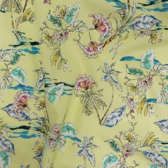 Mood Exclusive Lime Pursuit of Paradise Cotton Voile Mood Exclusive Lime Pursuit of Paradise Cotton Voile