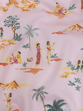 Mood Exclusive Pale Pink Island Idyll Cotton Voile Mood Exclusive Pale Pink Island Idyll Cotton Voile