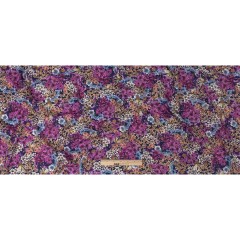 Mood Exclusive Navy Patchwork Perennials Cotton Voile Mood Exclusive Navy Patchwork Perennials Cotton Voile