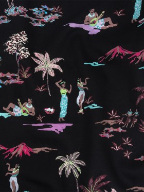 Mood Exclusive Black Island Idyll Cotton Voile Mood Exclusive Black Island Idyll Cotton Voile