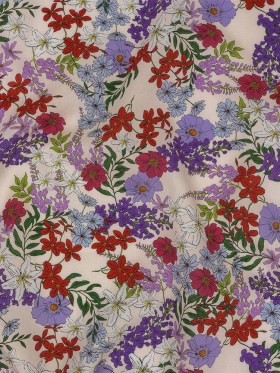 Mood Exclusive Lille Blomst Cotton Voile Mood Exclusive Lille Blomst Cotton Voile