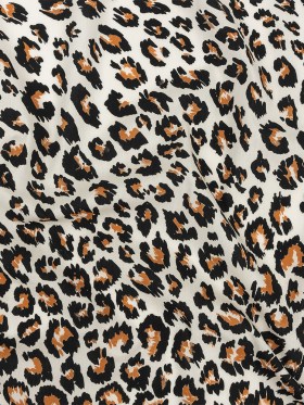 Mood Exclusive Ivory and Caramel Predator’s Pride Cotton Poplin Mood Exclusive Ivory and Caramel Predator’s Pride Cotton Poplin