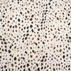 Cotton Poplin – Cream and Brown Animal Spots – Mood Exclusive Dappled Daring Print Cotton Poplin – Cream and Brown Animal Spots – Mood Exclusive Dappled Daring Print