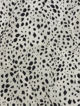 Mood Exclusive Off-White Dappled Daring Cotton Poplin Mood Exclusive Off-White Dappled Daring Cotton Poplin
