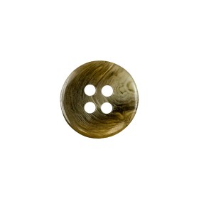 Sandstone Amber and Dried Herb Swirl 4-Hole Low Convex Plastic Button – 24L/15mm Sandstone Amber and Dried Herb Swirl 4-Hole Low Convex Plastic Button – 24L/15mm