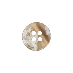 Silver Birch and Mushroom Swirl Translucent 4-Hole Low Convex Top Plastic Button – 24L/15mm Silver Birch and Mushroom Swirl Translucent 4-Hole Low Convex Top Plastic Button – 24L/15mm