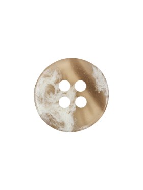 Silver Birch and Mushroom Swirl Translucent 4-Hole Low Convex Top Plastic Button – 24L/15mm Silver Birch and Mushroom Swirl Translucent 4-Hole Low Convex Top Plastic Button – 24L/15mm