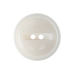 Ivory Iridescent 2-Hole Channel Style Plastic Button – 40L/25.5mm Ivory Iridescent 2-Hole Channel Style Plastic Button – 40L/25.5mm