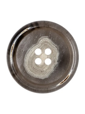 Beige, Gray and Brown Swirl Weathered 4-Hole Plastic Button – 40L/25.5mm Beige, Gray and Brown Swirl Weathered 4-Hole Plastic Button – 40L/25.5mm