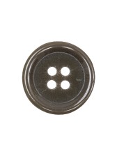 Smoky Brown Tire Shaped Rim 4-Hole Plastic Button – 32L/20mm Smoky Brown Tire Shaped Rim 4-Hole Plastic Button – 32L/20mm