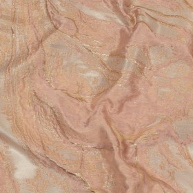 Metallic Cream Pink, Gold and Pale Gray Marbled Luxury Brocade Metallic Cream Pink, Gold and Pale Gray Marbled Luxury Brocade