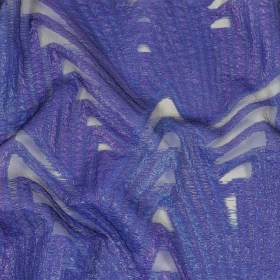 Metallic Blue and Purple Abstract Sheer Luxury Burnout Brocade Metallic Blue and Purple Abstract Sheer Luxury Burnout Brocade