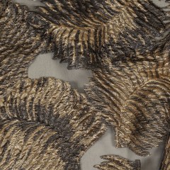 Metallic Gold and Black Leafy Luxury Burnout Brocade Metallic Gold and Black Leafy Luxury Burnout Brocade