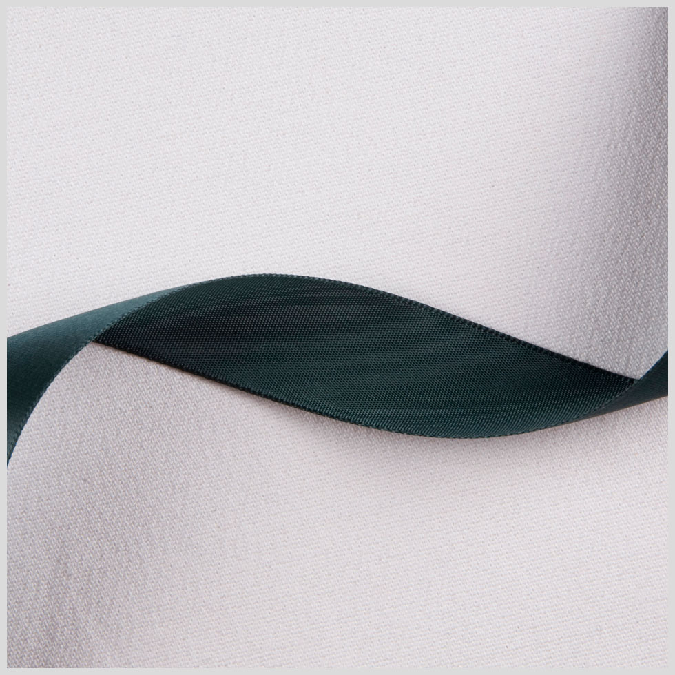 7/8″ Midnight Jade Single Face Satin Ribbon 7/8″ Midnight Jade Single Face Satin Ribbon