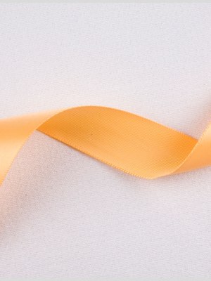 7/8″ Tangerine Single Face Satin Ribbon 7/8″ Tangerine Single Face Satin Ribbon