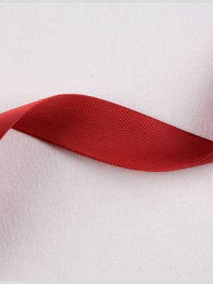7/8″ Scarlet Single Face Satin Ribbon 7/8″ Scarlet Single Face Satin Ribbon