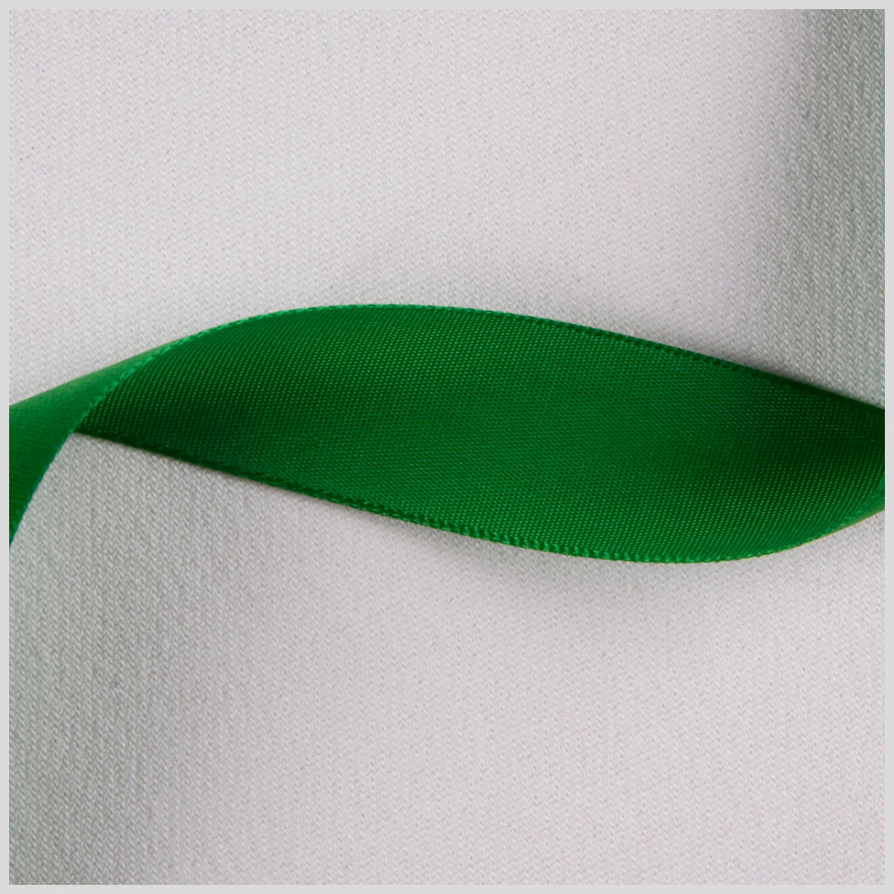 7/8″ Emerald Single Face Satin Ribbon 7/8″ Emerald Single Face Satin Ribbon