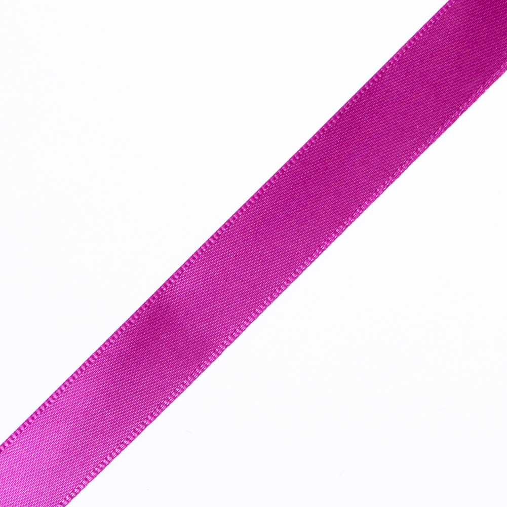 1/2" Festive Fuchsia Single Face Satin Ribbon