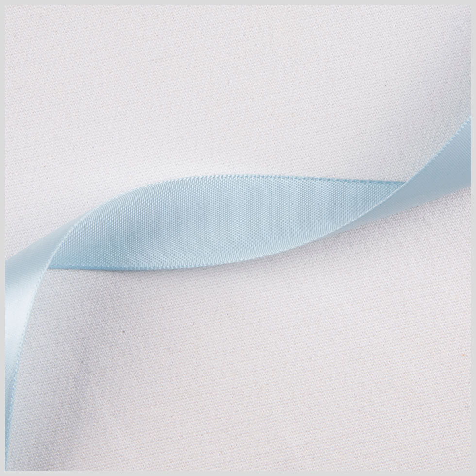7/8″ Light Blue Single Face Satin Ribbon 7/8″ Light Blue Single Face Satin Ribbon