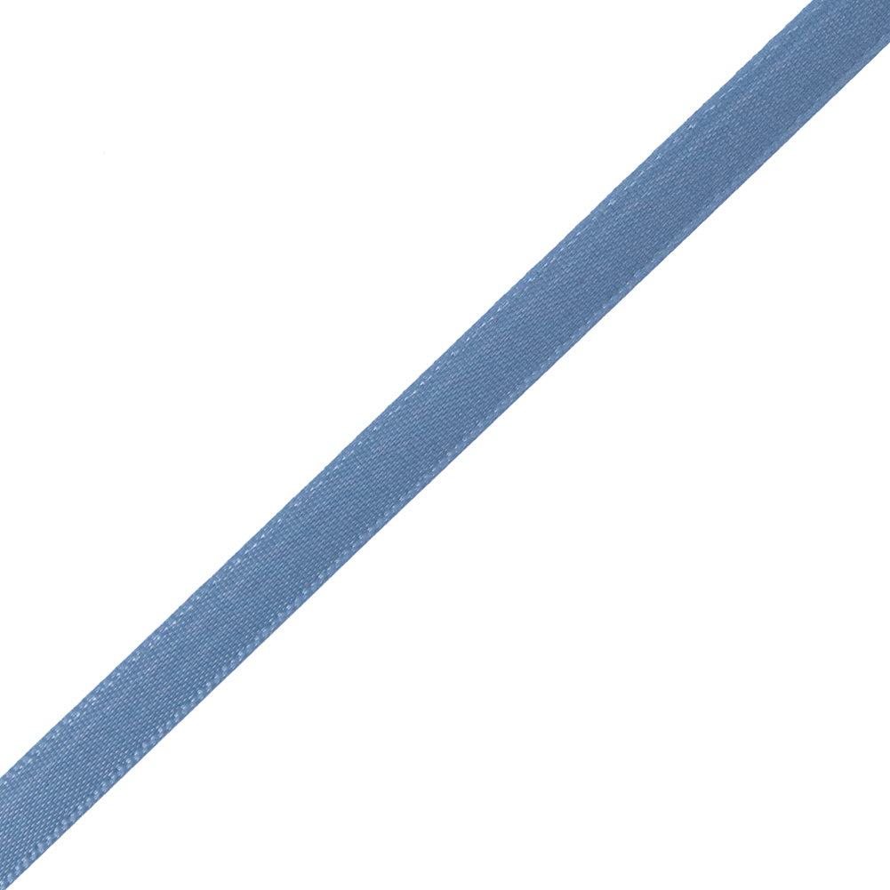 1/4" Williamsburg Blue Single Face Satin Ribbon
