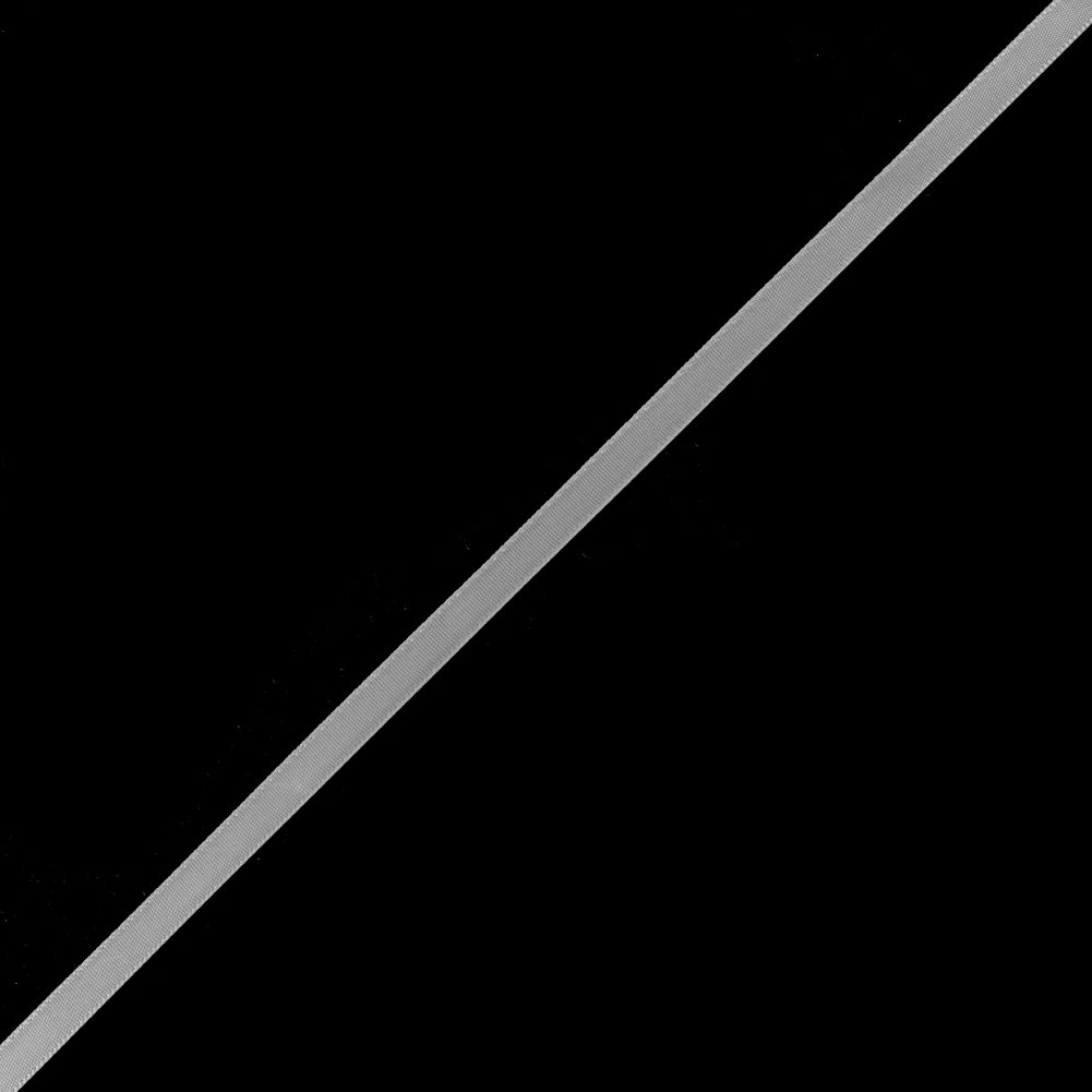 1/4″ Millennium Silver Single Face Satin Ribbon 1/4″ Millennium Silver Single Face Satin Ribbon