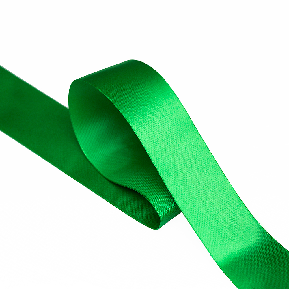 1.5″ Emerald Single Face Satin Ribbon 1.5″ Emerald Single Face Satin Ribbon