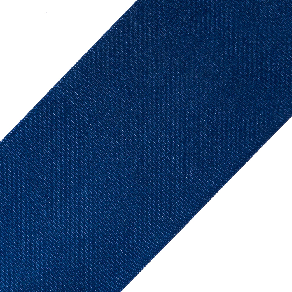 2.25" Light Navy Single Face Satin Ribbon