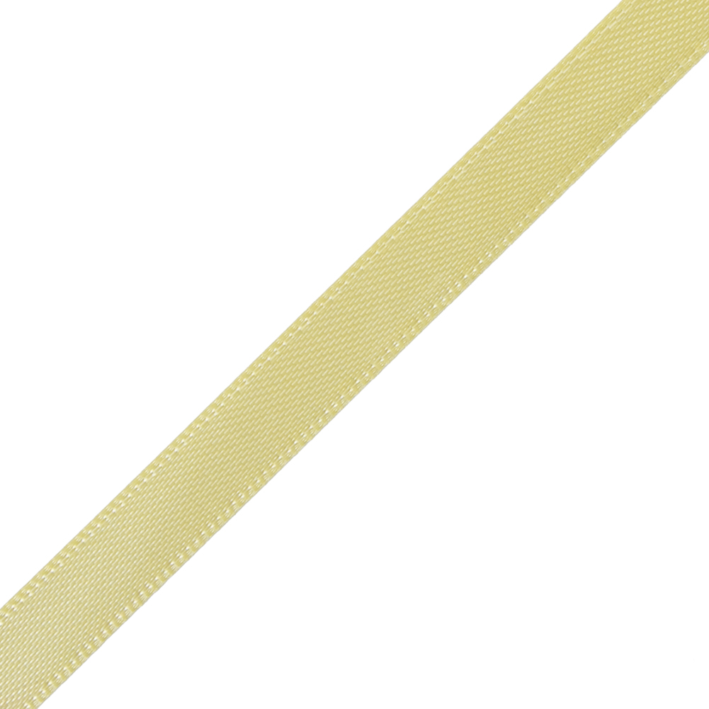 1/4" Maize Double Face Satin Ribbon