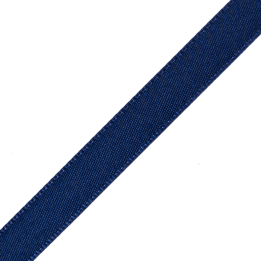 3/8" Navy Double Face Satin Ribbon